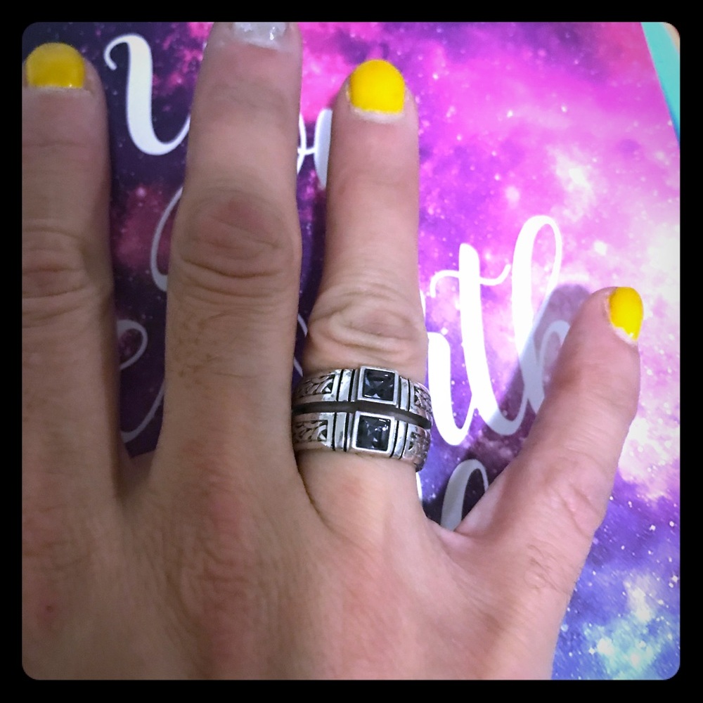 Brighton Bloc Haus Silver Ring